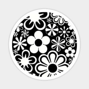 FLOWERS PATTERN Magnet